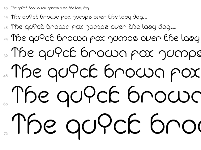 Extraordinary Craft font waterfall